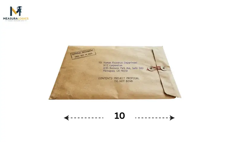 A Typical Large-Sized Manila Envelope