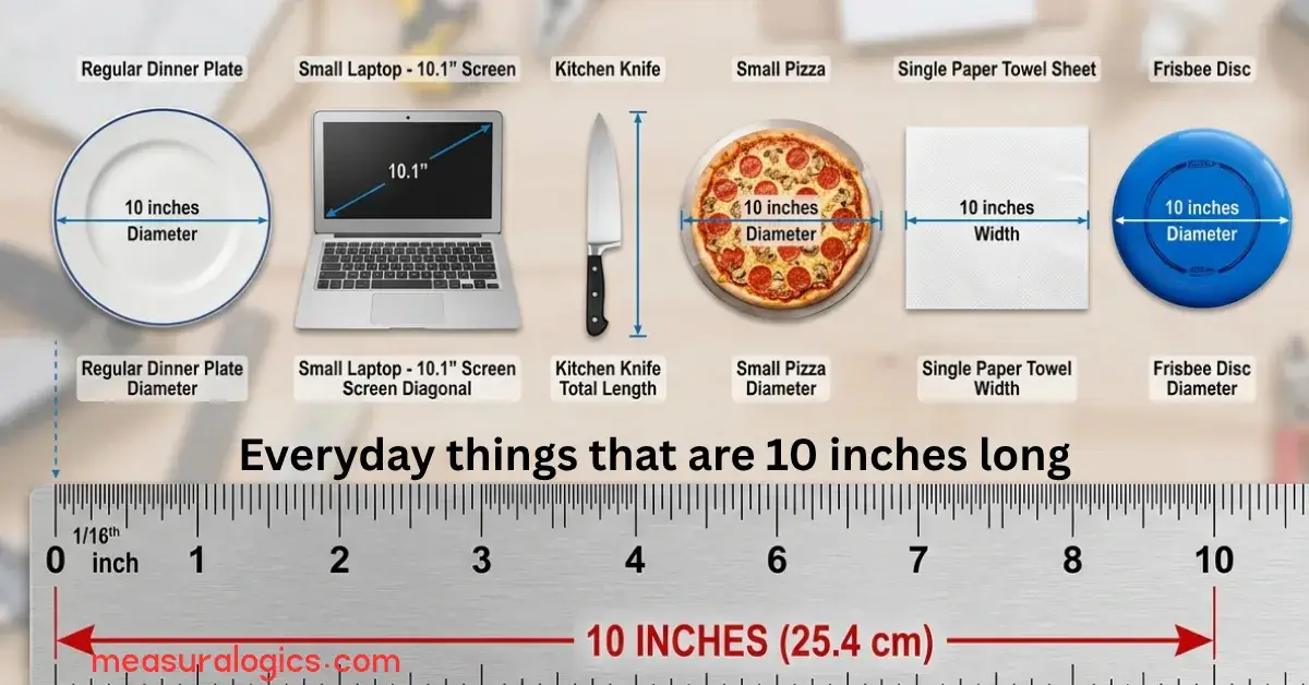how long is 10 inches