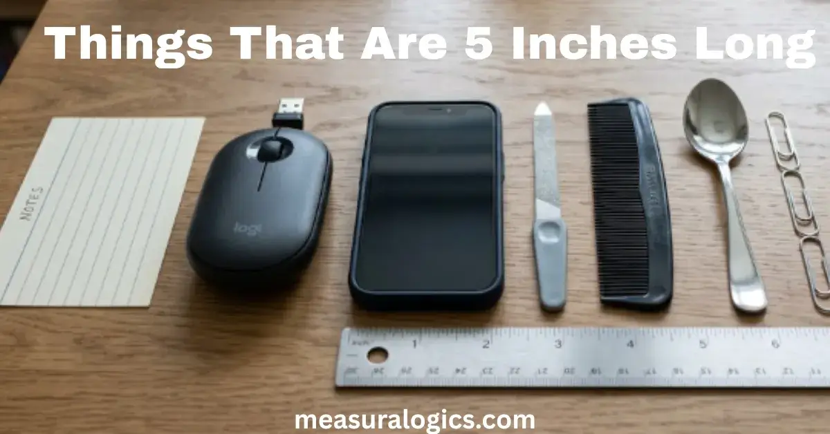 Things That Are 5 Inches Long