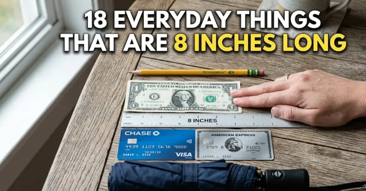 18 Everyday Things That Are 8 Inches Long 