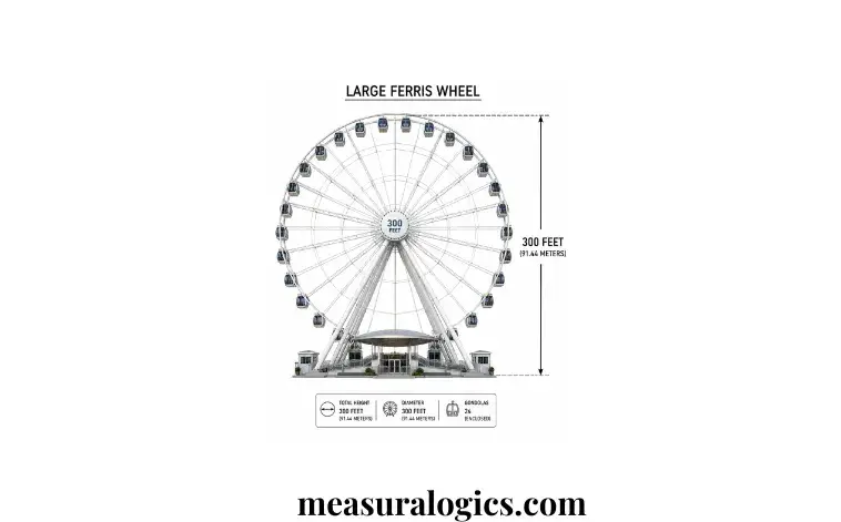 A Large Ferris Wheel
