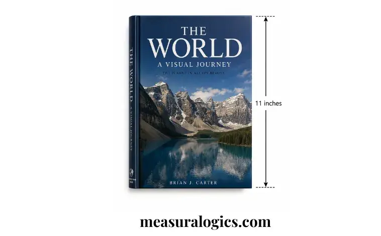 A Large Hardcover Book (Tall Format)