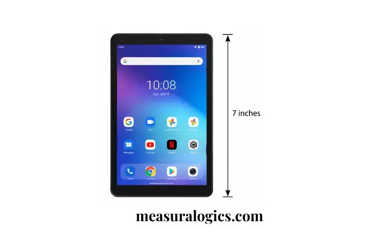 A Small Tablet Screen