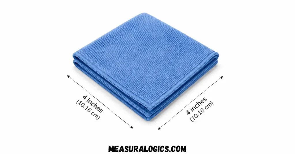 A Folded Microfiber Cloth