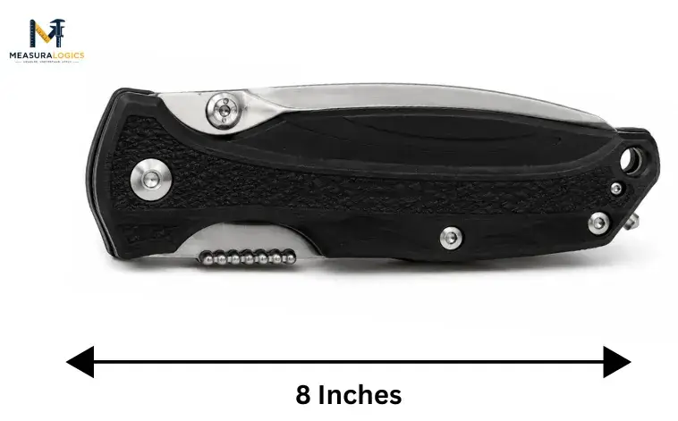 A folding pocketknife (closed).