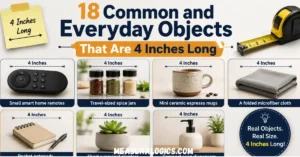 Everyday Objects That Are 4 Inches Long