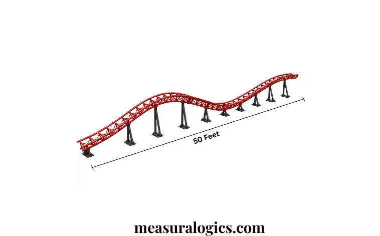 Roller Coaster Track Section
