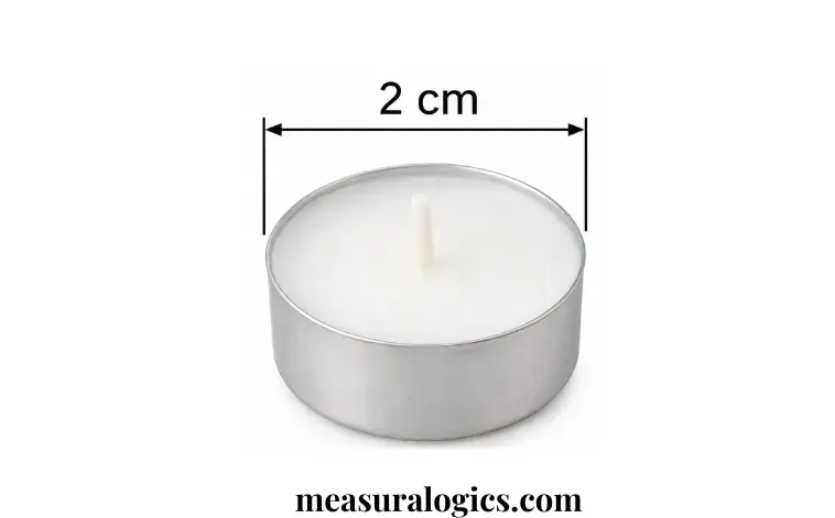 Diameter of a Small Candle