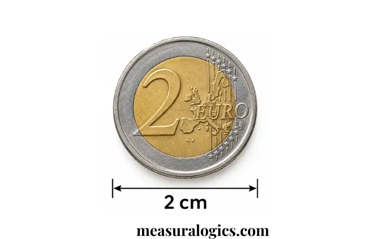Width of a Large Coin