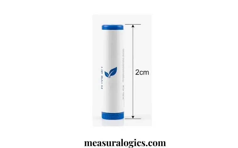 Width of a Lip Balm Stick
