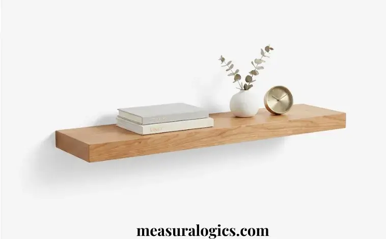 A Floating Wooden Shelf