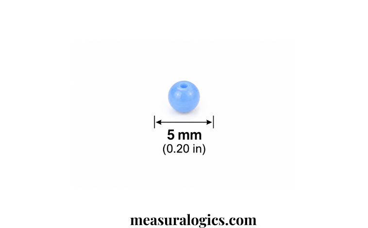 Tiny Plastic Bead Diameter