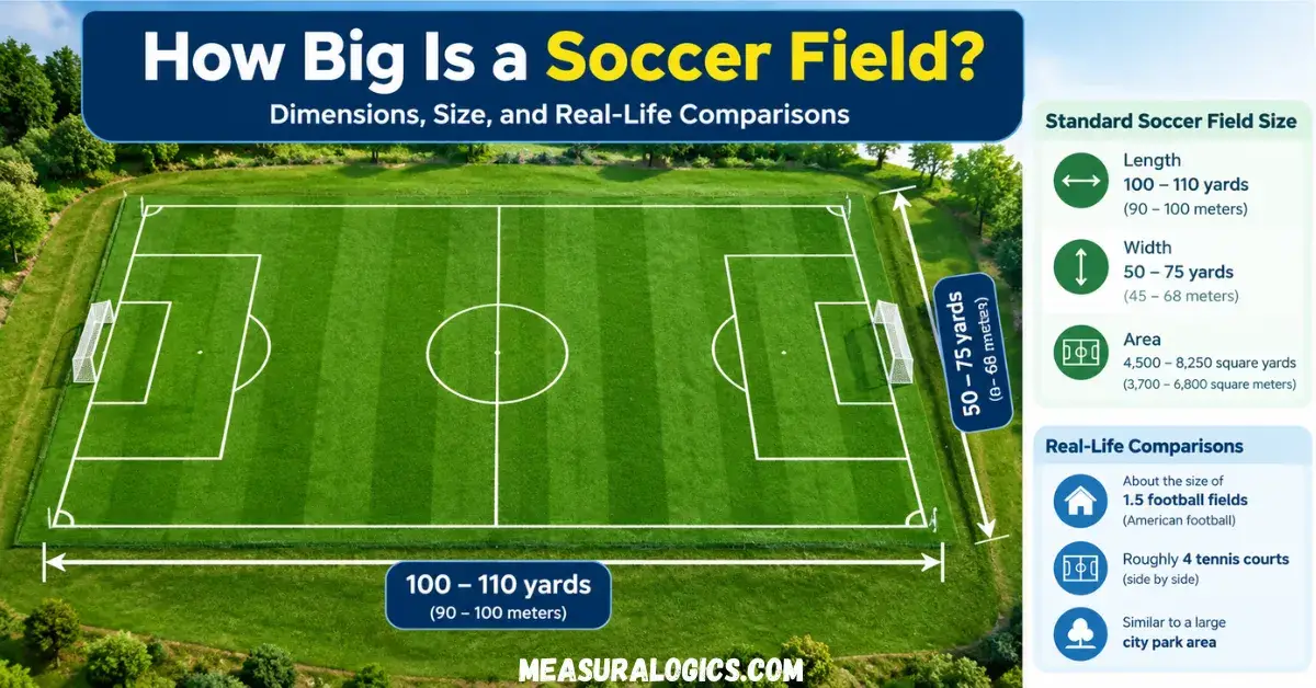 How Big Is a Soccer Field
