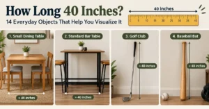 How Long 40 Inches